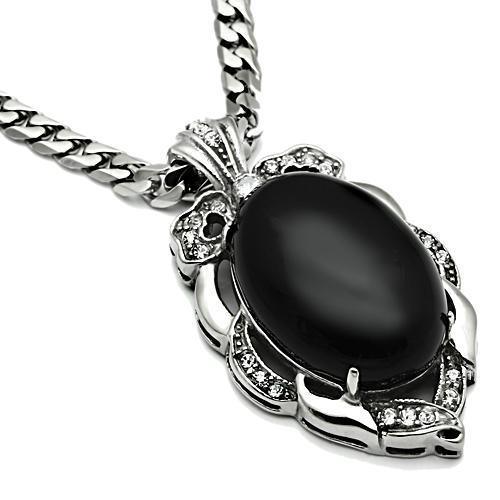 TK459 - High polished (no plating) Stainless Steel Chain Pendant with - Brand My Case