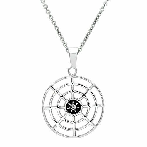 TK563 - High polished (no plating) Stainless Steel Necklace with No - Brand My Case