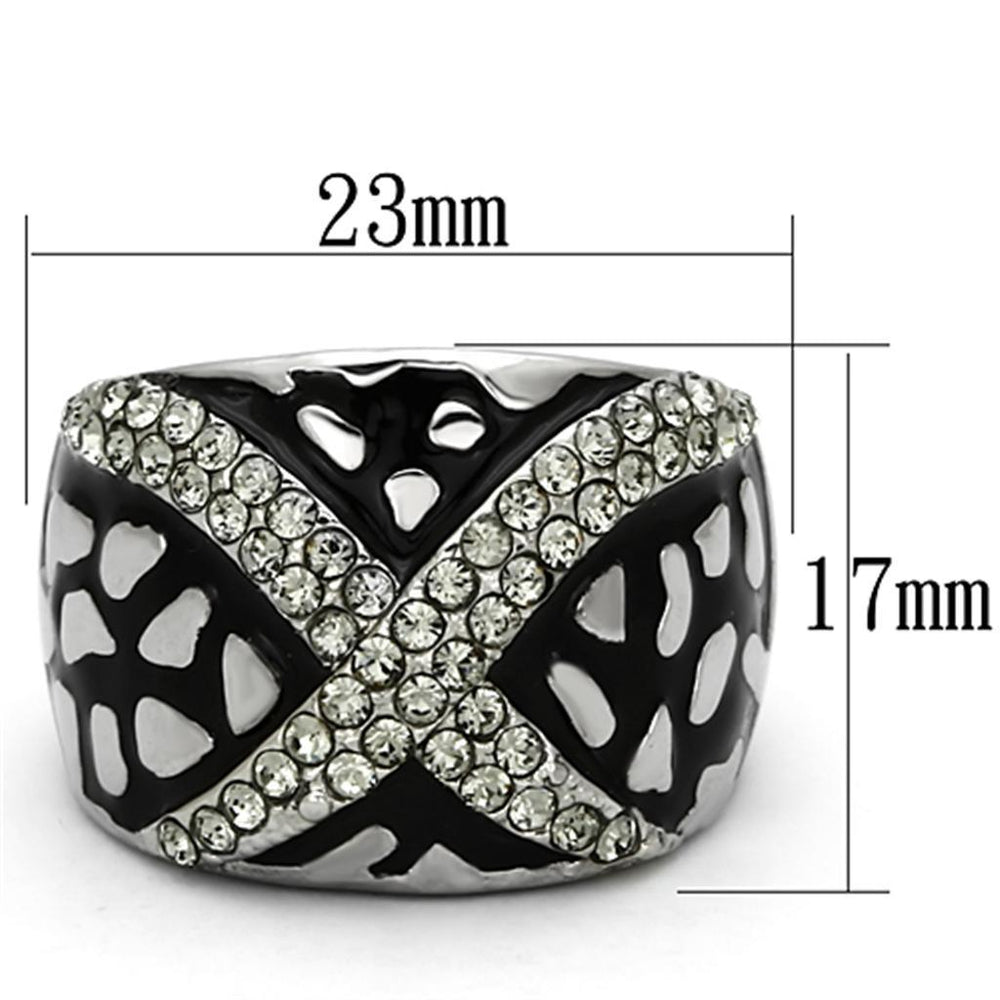 TK921 - High polished (no plating) Stainless Steel Ring with Top Grade - Brand My Case