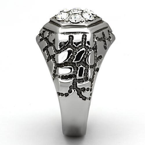 TK960 - High polished (no plating) Stainless Steel Ring with Top Grade - Brand My Case