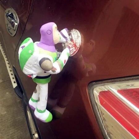 Toy Story Hot Sherif Woody Buzz Lightyear Car Dolls Plush Toys Outside Hang Toy Cute Auto Accessories Car Decoration 20/35/40CM - Brand My Case