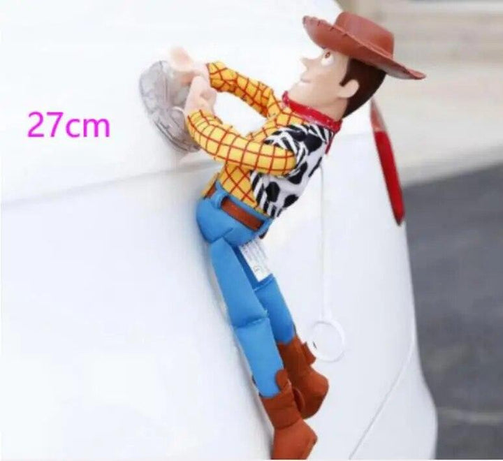 Toy Story Hot Sherif Woody Buzz Lightyear Car Dolls Plush Toys Outside Hang Toy Cute Auto Accessories Car Decoration 20/35/40CM - Brand My Case