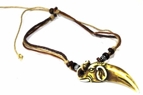 Tribal Elephant Tusk Boho Style Necklace - Brand My Case