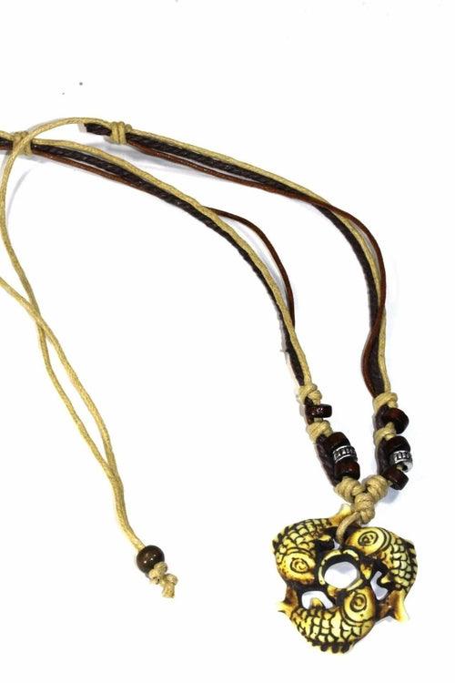 Tribal Fish Trio Boho Style Necklace - Brand My Case