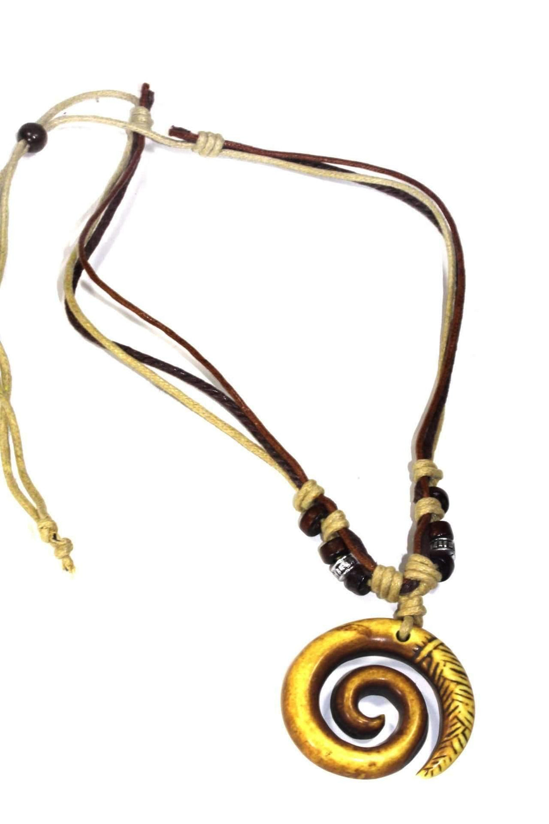 Tribal Spiral Boho Style Necklace - Brand My Case