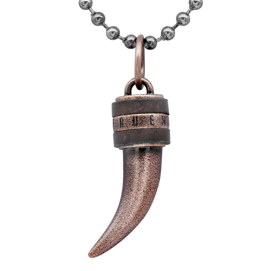 Tribal wolf tooth copper plating Necklace - Brand My Case