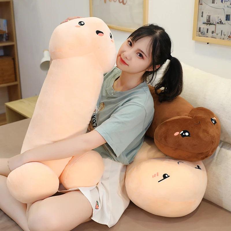 Trick PP Plush Toy Simulation Boy Plushie Real-life Plush Hug Pillow Stuffed Interesting Gifts For Girlfriend - Brand My Case