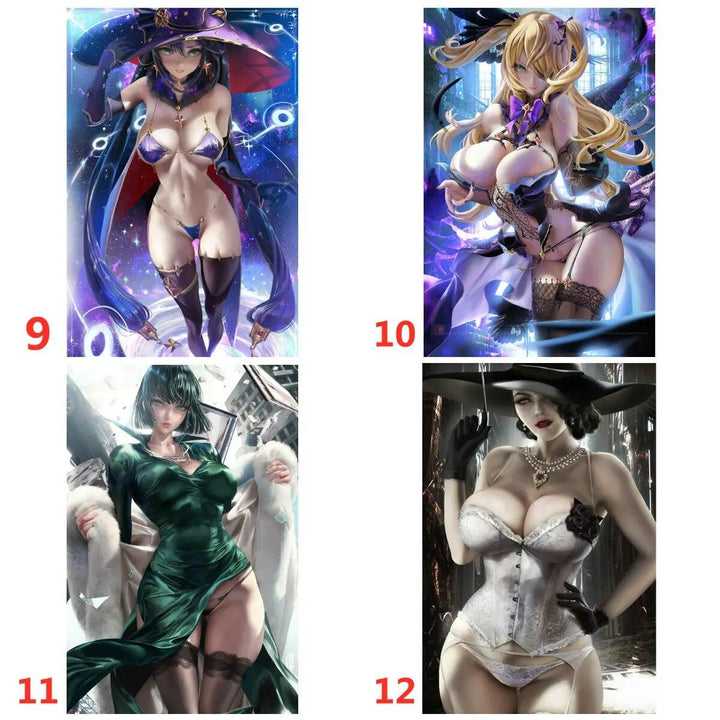 Tsunade Female Ninja Poster Genshin Impact Game Poster Canvas Painting Sexy Poster Anime Poster Room Wall Poster Home Decoration - Brand My Case