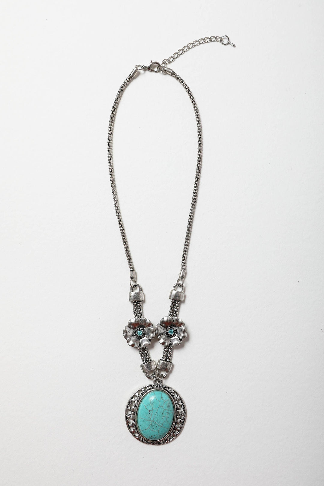 Turquoise Florette Necklace - Brand My Case