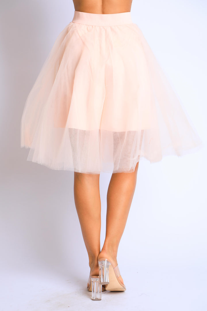 Tutu Tulle Knee Length A Line Ballet Dance Prom Party Layers Skirt - Brand My Case