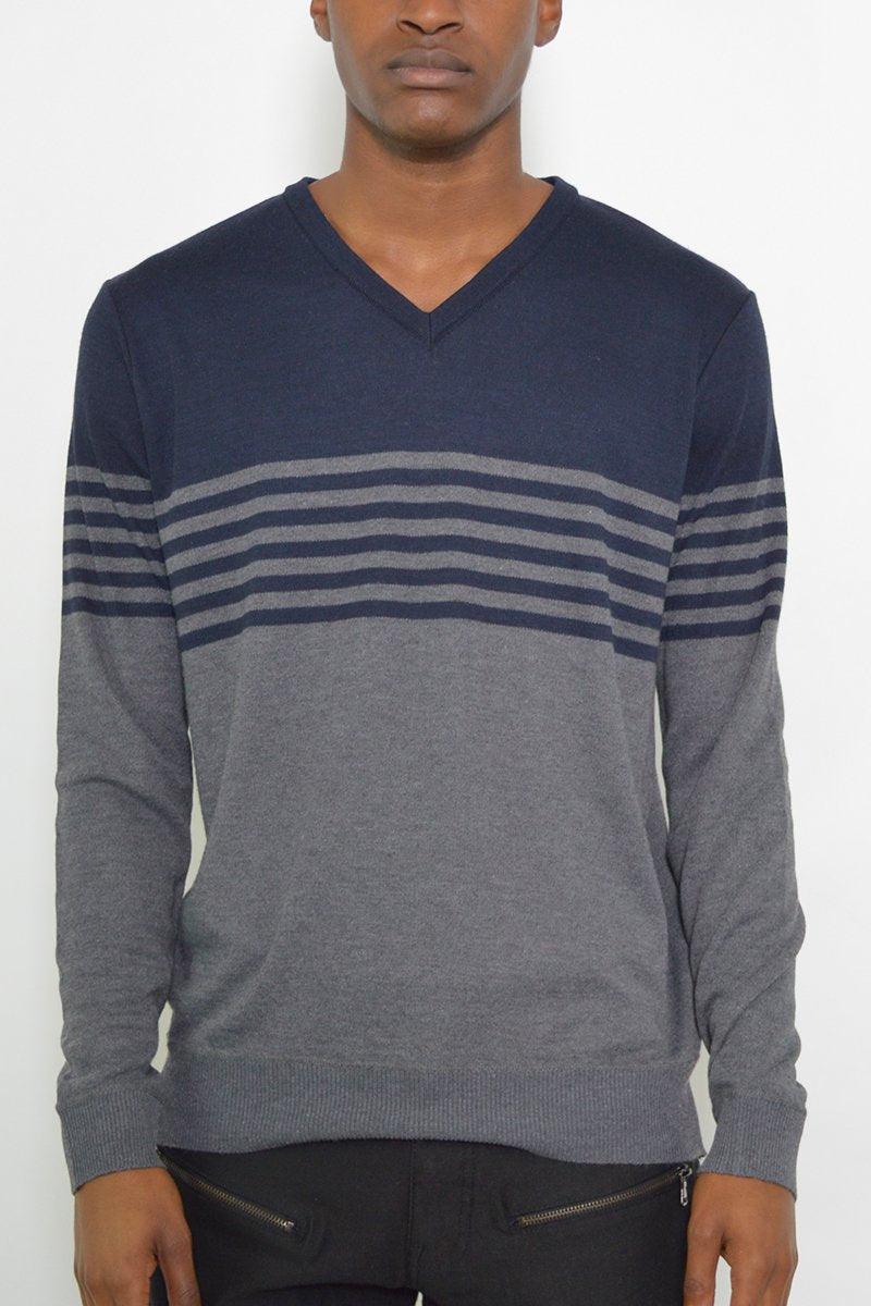 TWO TONE SWEATER NR2009 - Brand My Case