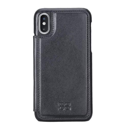 Ultimate Holder Genuine Leather Back Cover for iPhone X Series - Brand My Case