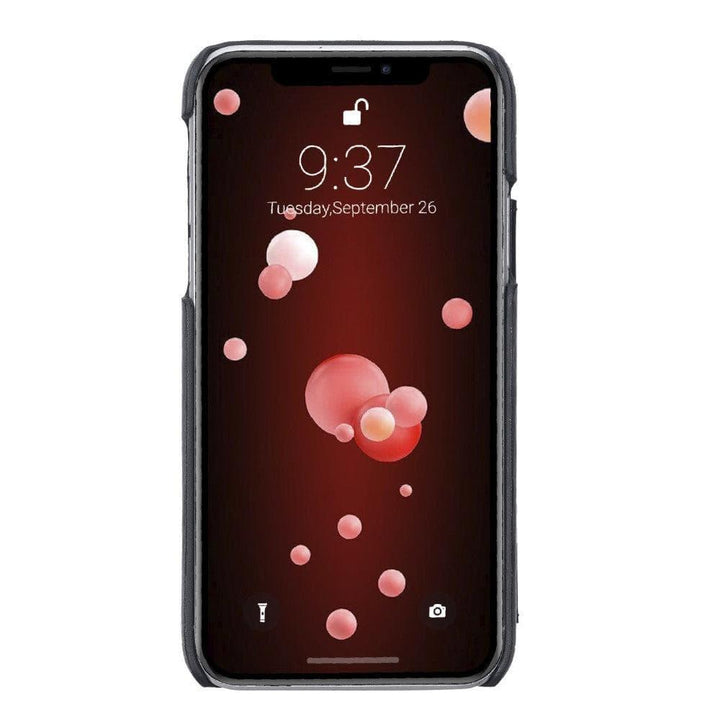 Ultimate Holder Genuine Leather Back Cover for iPhone X Series - Brand My Case