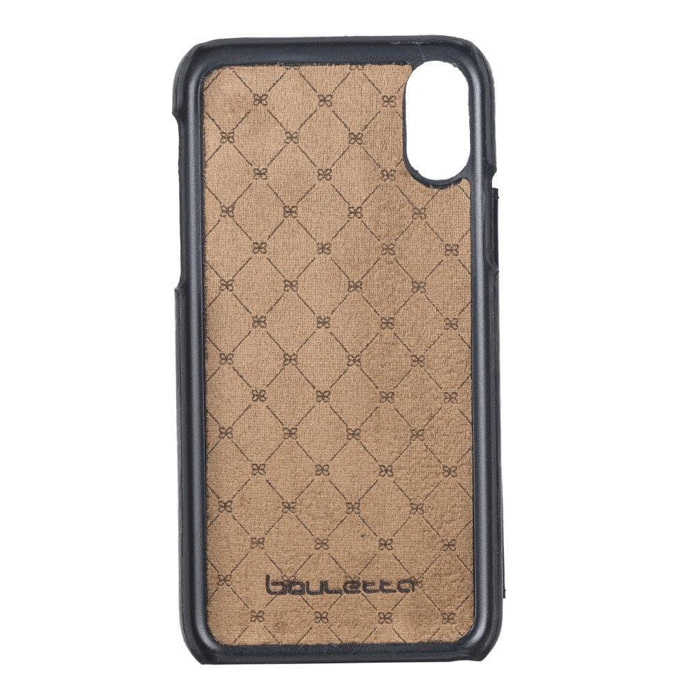 Ultimate Holder Genuine Leather Back Cover for iPhone X Series - Brand My Case