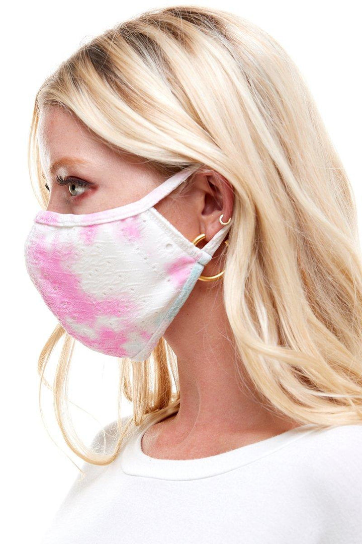 USA made Fashion Soft tie dye reusable fabric mask - Brand My Case