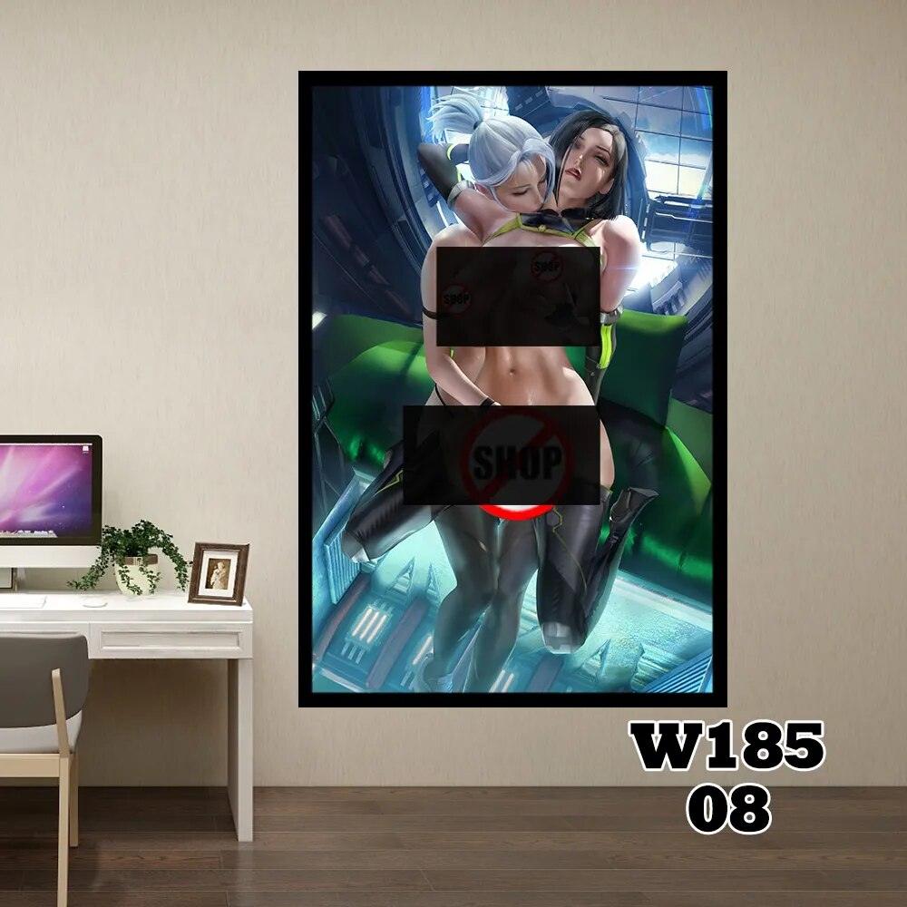 《VALORANT》 games Canvas Poster Fade Viper Jett sexy HD large wall art decorative painting Home Decor Painting Custom size - Brand My Case