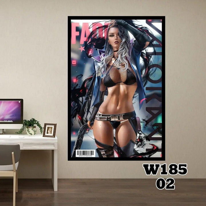 《VALORANT》 games Canvas Poster Fade Viper Jett sexy HD large wall art decorative painting Home Decor Painting Custom size - Brand My Case