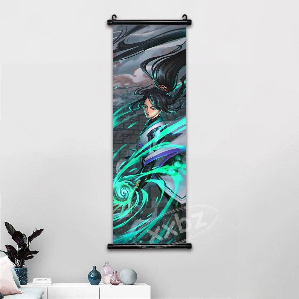 Valorant Hot Game Wall Art Canvas Painting Omen Pictures Viper Home Decor Prints Sova Anime Poster Cartoon Phoenix Figures Bar - Brand My Case