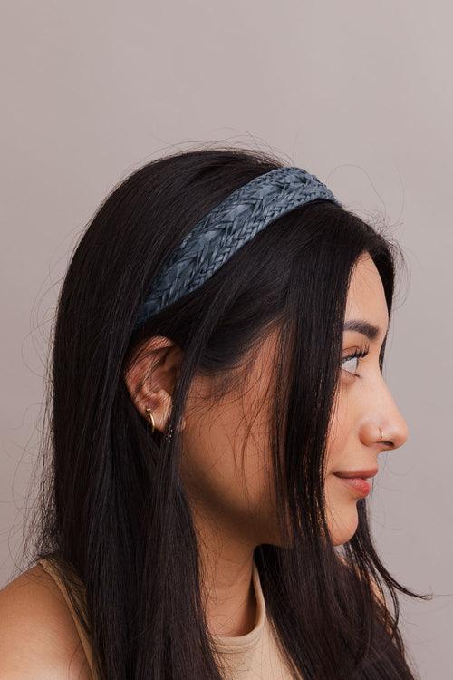 Vegan Leather Patterned Headband - Brand My Case