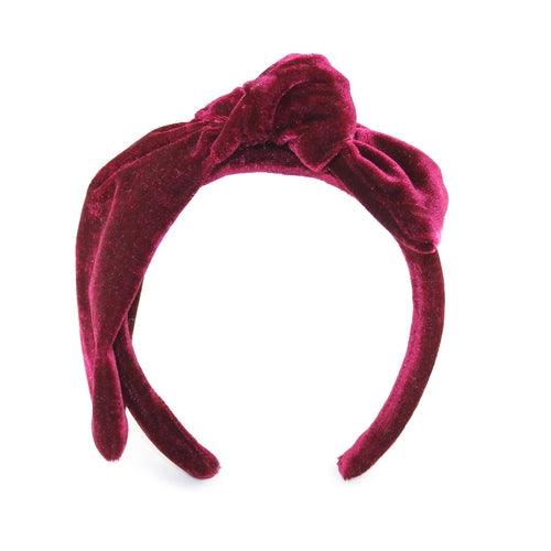 Velvet knot Headband - Brand My Case
