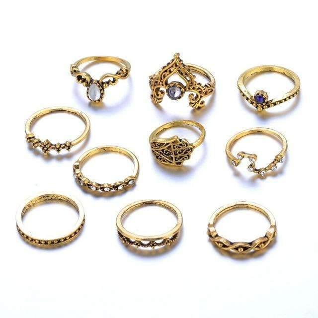 Vintage Stackable Ring Set - Brand My Case
