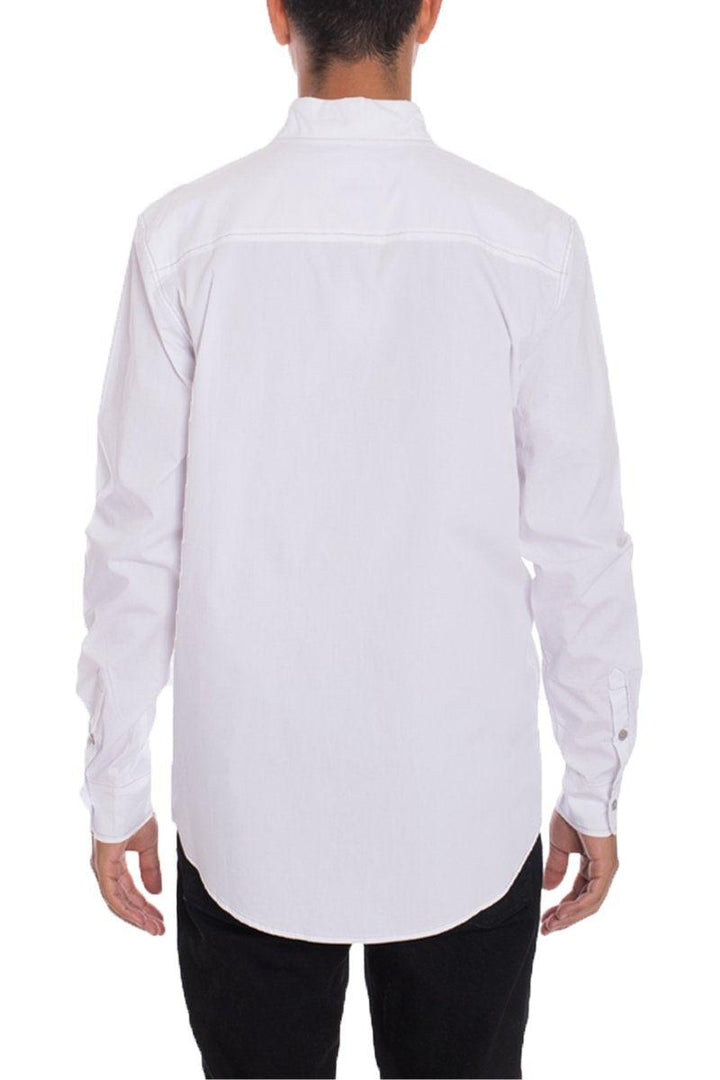 Weiv Long Sleeve Shirts White - Brand My Case