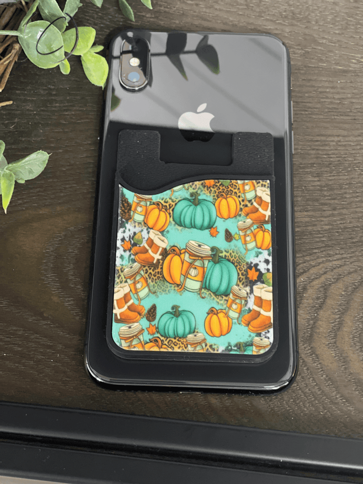 Western Fall Vibes Card Caddy Phone Wallet - Brand My Case