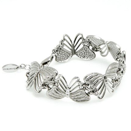 White Butterflies Bracelet - Brand My Case
