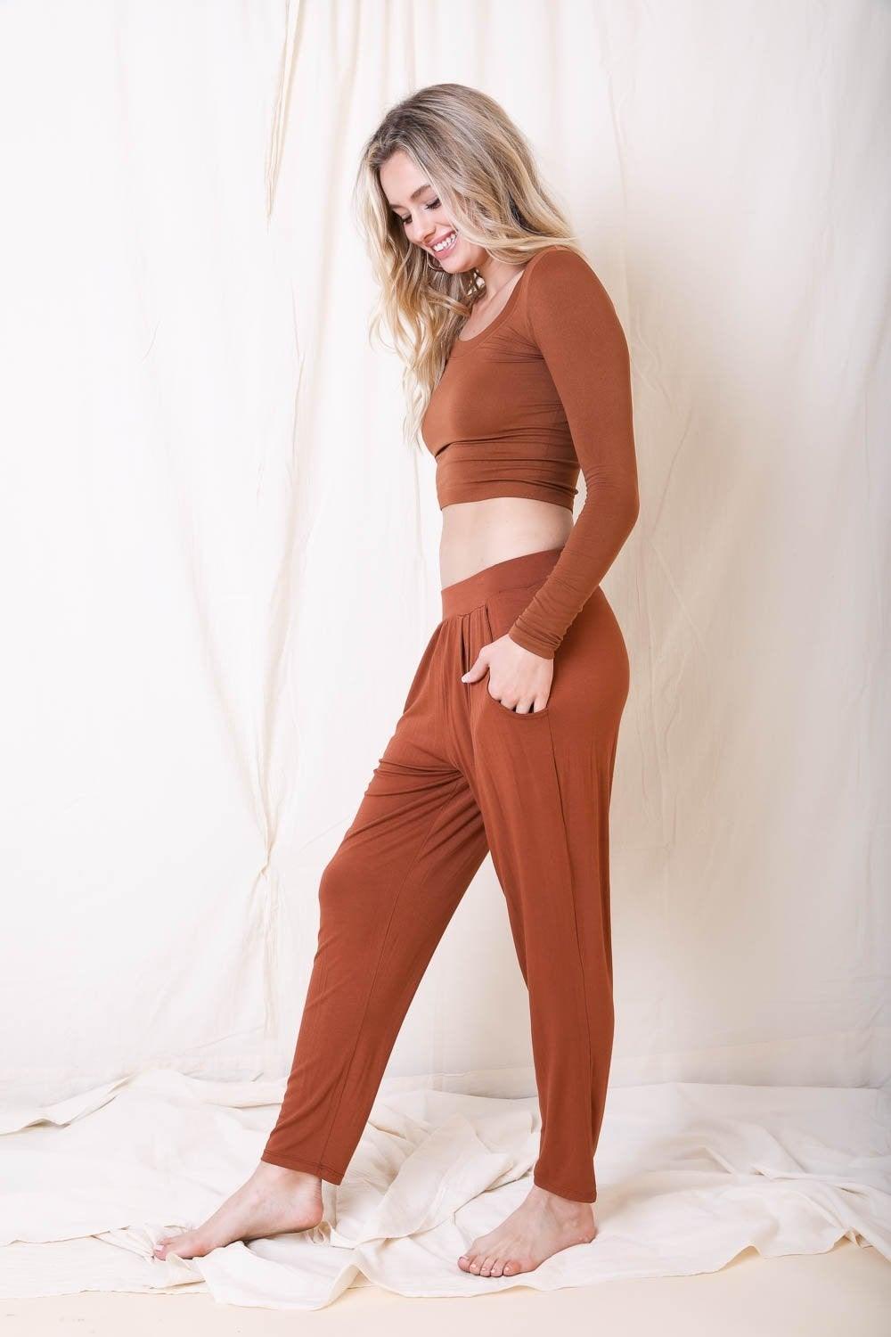 Wide Band Lounge Pants - Brand My Case