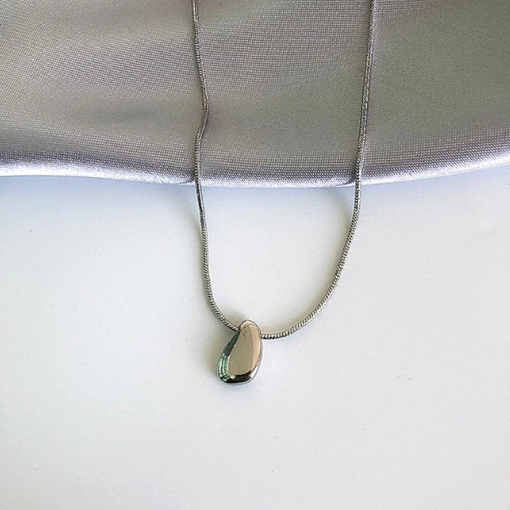 Womens Necklace With A Bean Pendant - Brand My Case