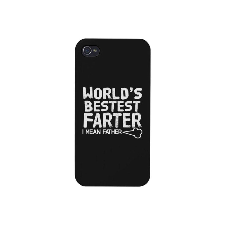 World's Bestest Farter Black Phone Case - Brand My Case