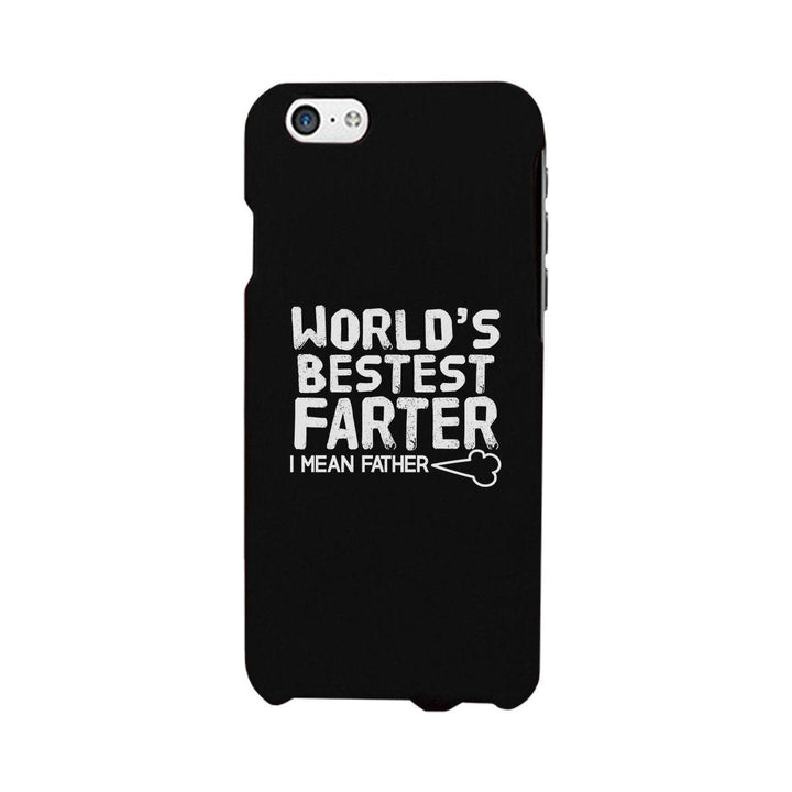 World's Bestest Farter Black Phone Case - Brand My Case
