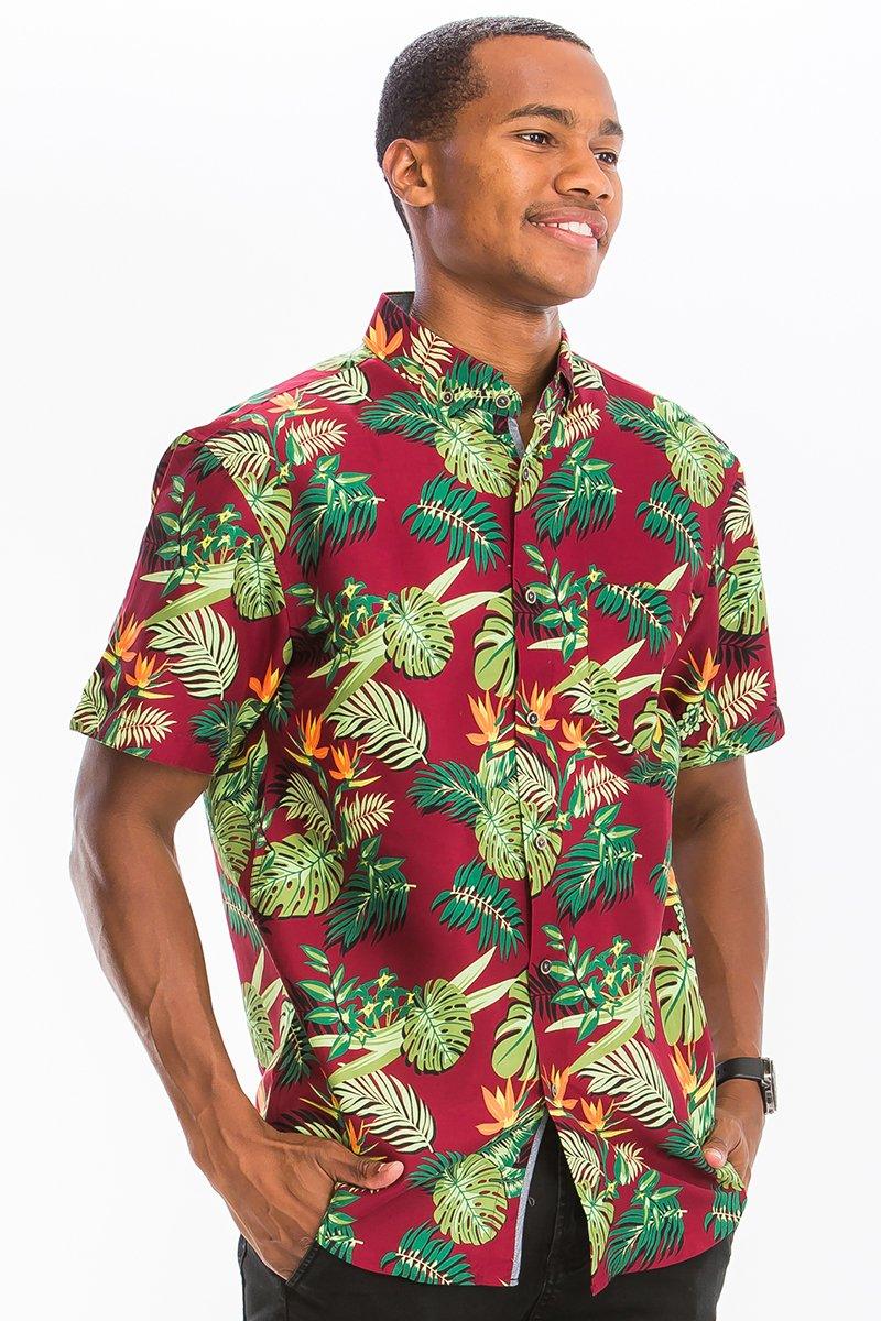 HAWAIIAN BUTTON DOWN SHIRT - Brand My Case