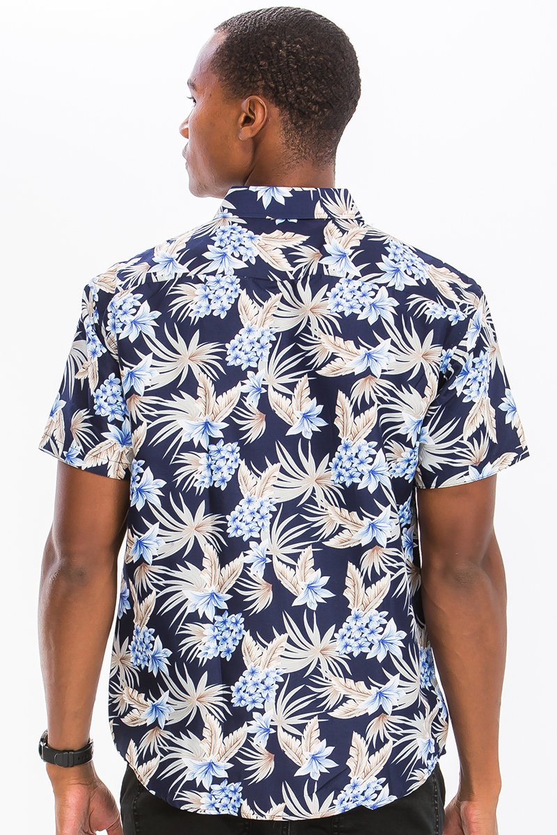 HAWAIIANISCHES BUTTON-DOWN-HEMD