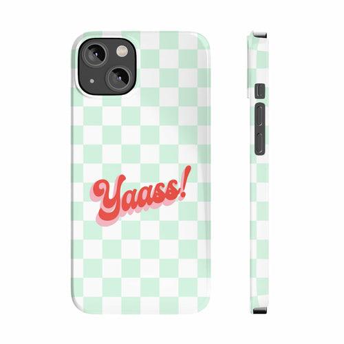 Yaass Retro Slim Case for iPhone 14 Series - Brand My Case