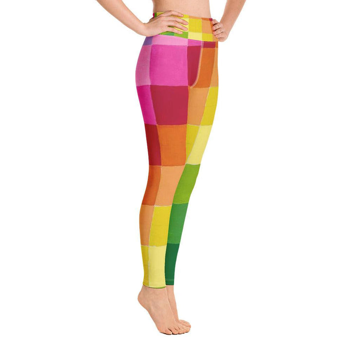 Yoga Leggings - Rainbow Pattern - By Ingrid DiPonsard - Brand My Case