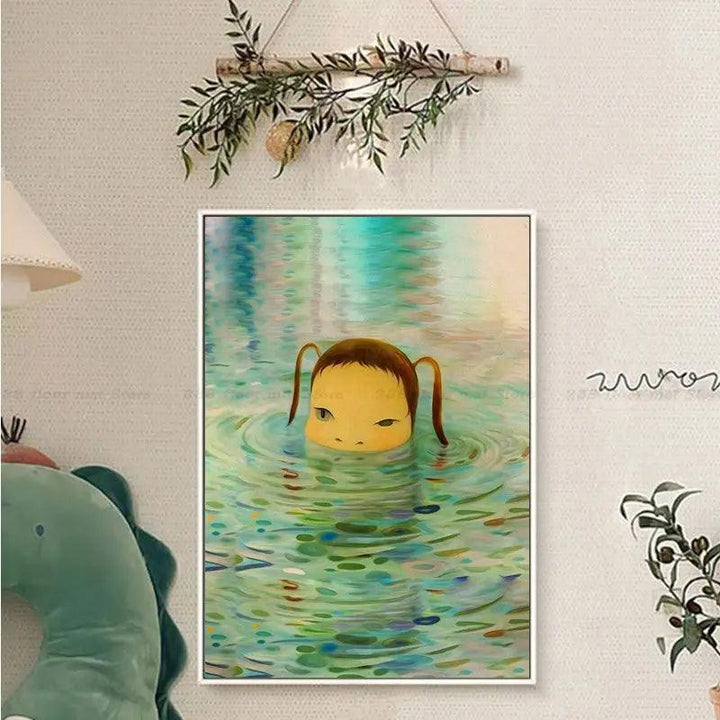 Yoshitomo Nara Anime Poster - Nordic Home Wall Decor - Brand My Case