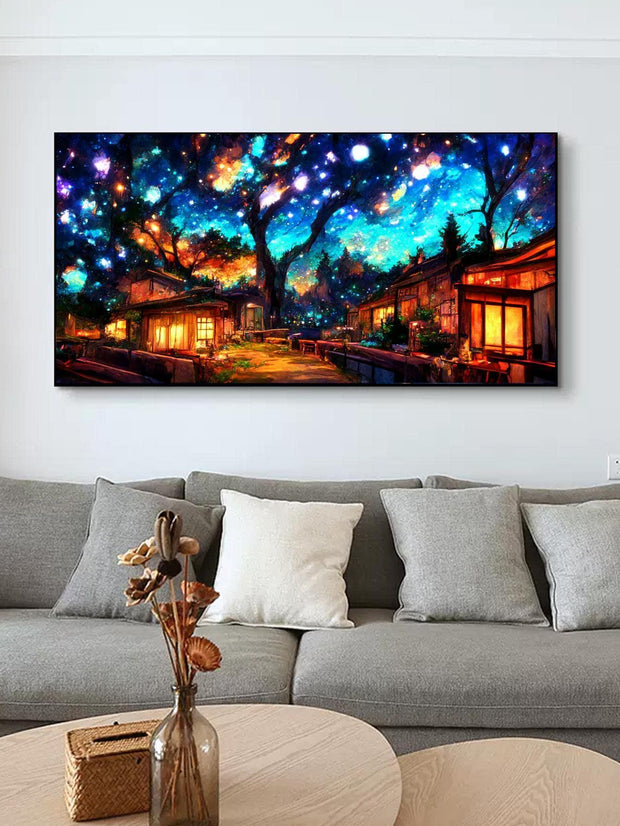 1pc Chemical Fiber Unframed Painting Modern Beach Pattern Unframed Painting For Home - Brand My Case