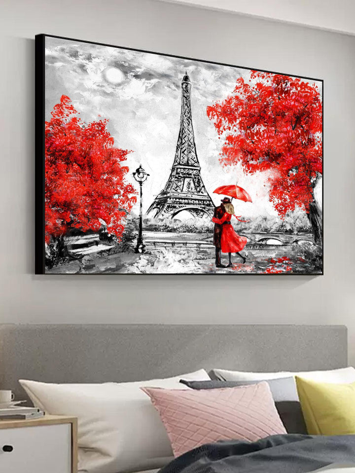 1pc Chemical Fiber Wall Art Print Poster Flower Hill Pattern Wall Art Painting For Home Wall Decor - Brand My Case