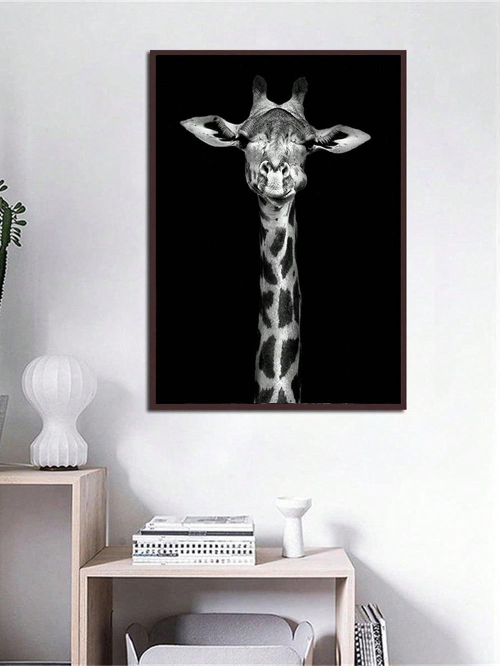 1pc Chemical Fiber Wall Art Print Poster Giraffe Pattern Wall Art Painting For Home Wall Decor - Brand My Case