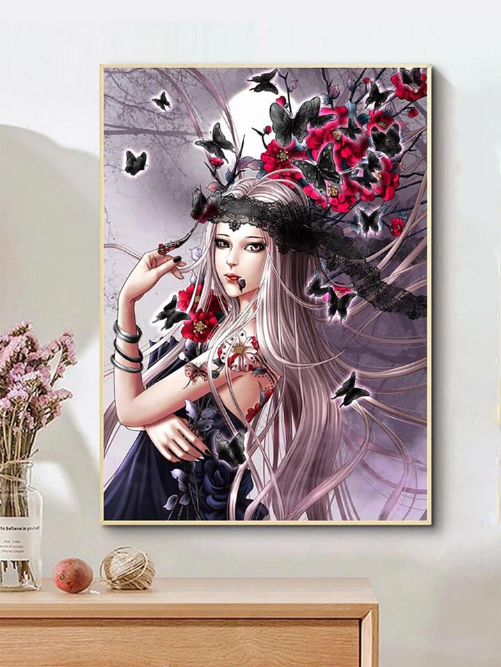 1pc Figure Graphic Unframed Painting Modern Chemical Fiber Frameless Painting For Home Decor - Brand My Case