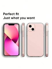 1pc HD Screen Protection Film 2pcs Clear Phone Case Compatible With iPhone - Brand My Case