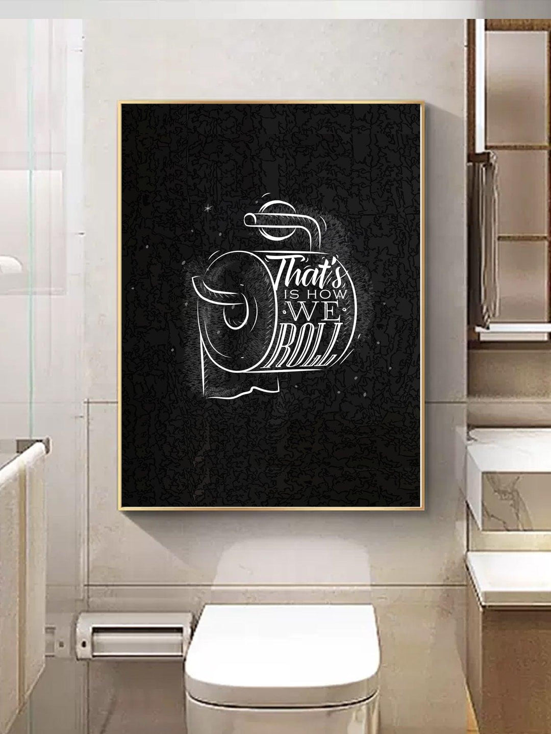 1pc Tissue Pattern Unframed Painting Chemical Fiber Wall Art Painting For Home Wall Decor - Brand My Case