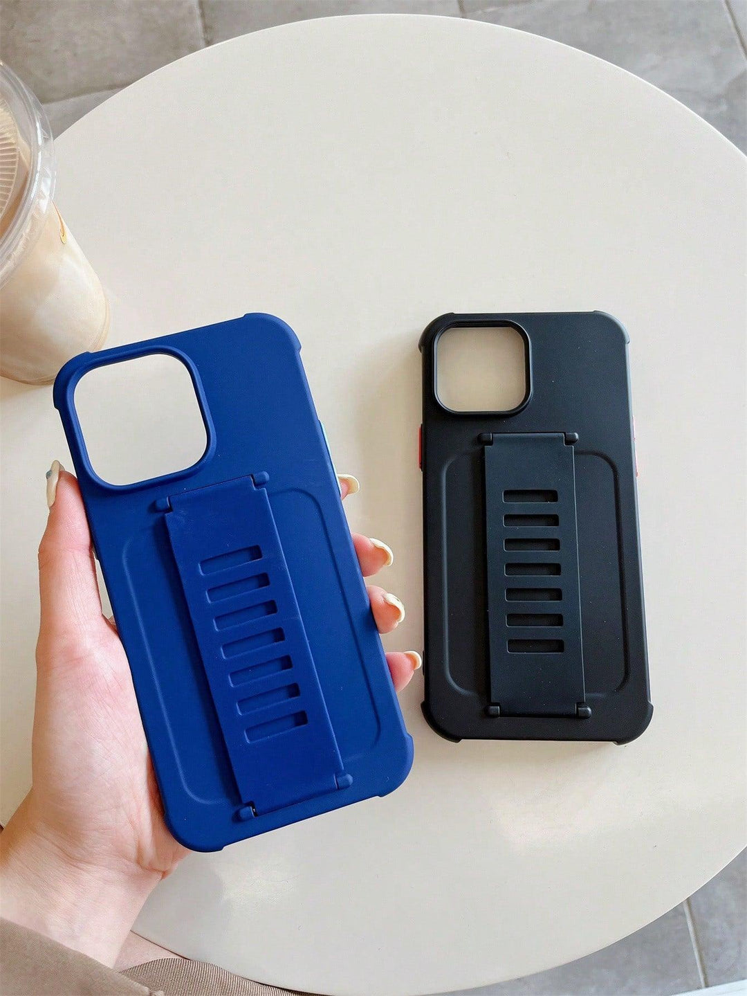 2pcs Anti fall Phone Case With Wristband Holder - Brand My Case