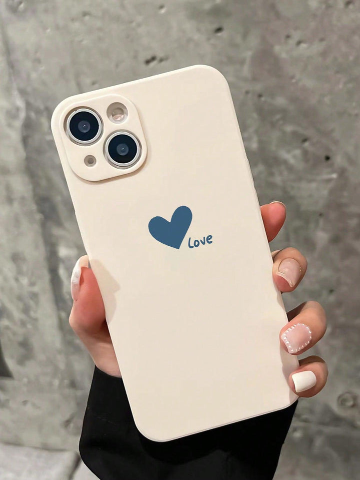 2pcs Heart Pattern Phone Case - Brand My Case