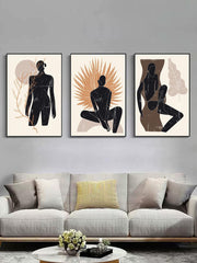 3pcs Figure Graphic Unframed Painting - Brand My Case