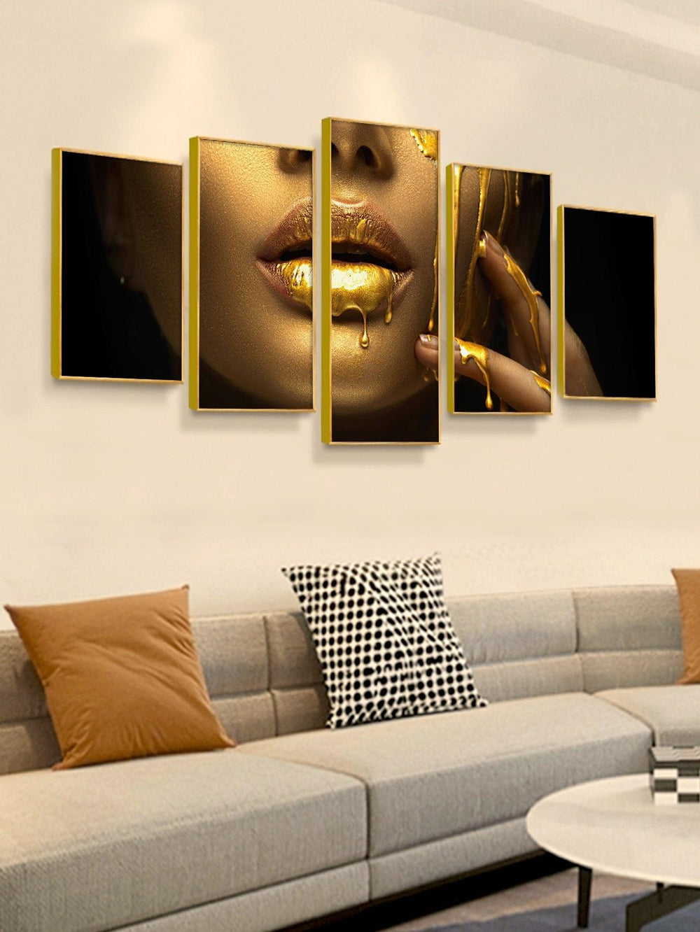 5pcs Figure Graphic Unframed Painting Modern Chemical Fiber Unframed Picture For Home - Brand My Case