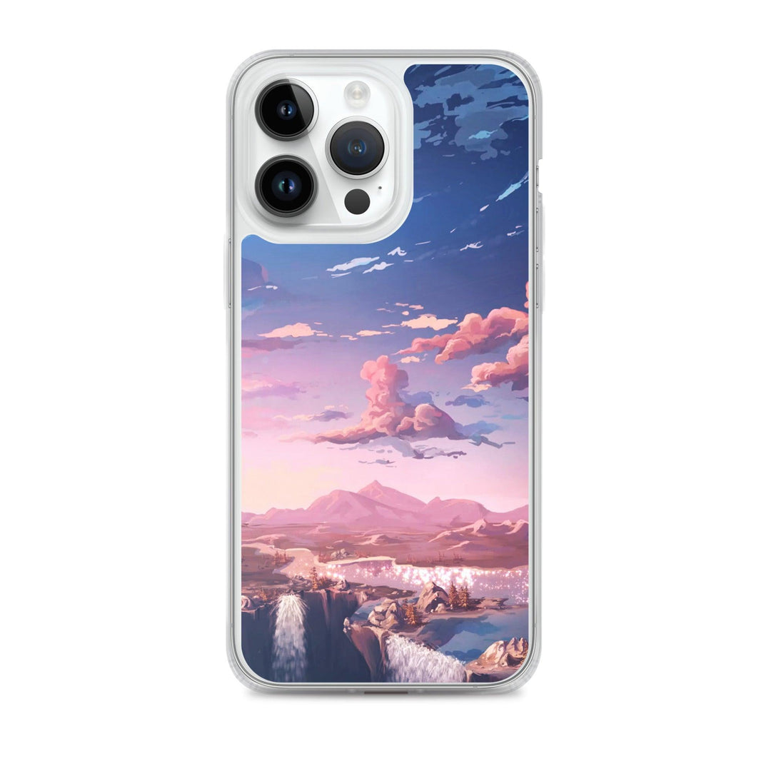 Animated Skies Premium Clear Case for iPhone - Brand My Case