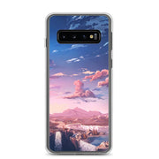 Animated Skies Premium Clear Case for Samsung - Brand My Case