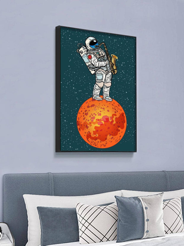 Astronaut Print Unframed Painting Modern Wall Art Prints Canvas Painting For Home Decor - Brand My Case
